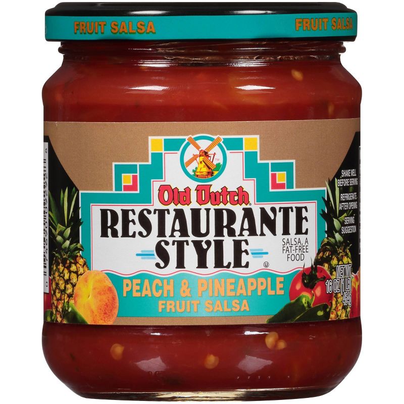 Old Dutch Restaurante Style Peach & Pineapple Salsa