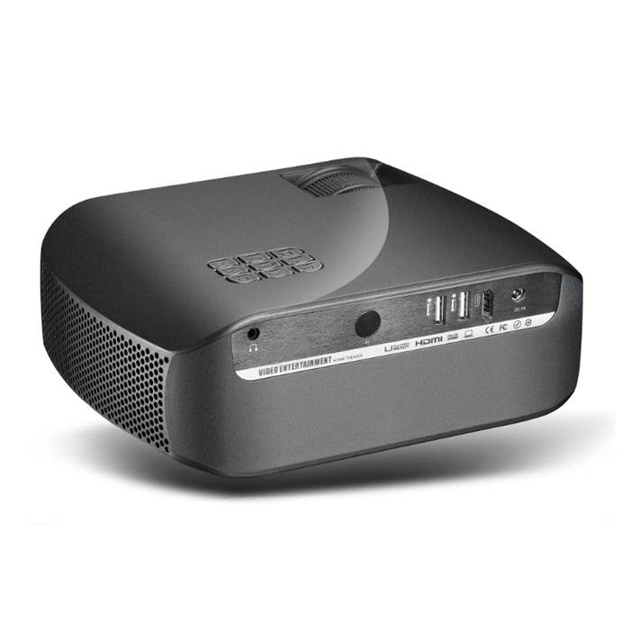 Vivibright F10 LCD Projector 2800 Lumens 1280*720P Resolution 10000:1 Contrast Ratio Support 23 Languages Home Theater Projector