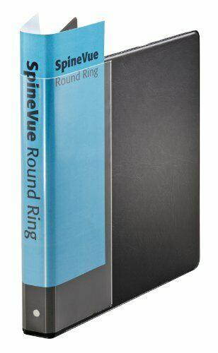 Cardinal Spinevue Locking Round Ring Binder - Letter - 8.50" X 11" - 250 Sheet
