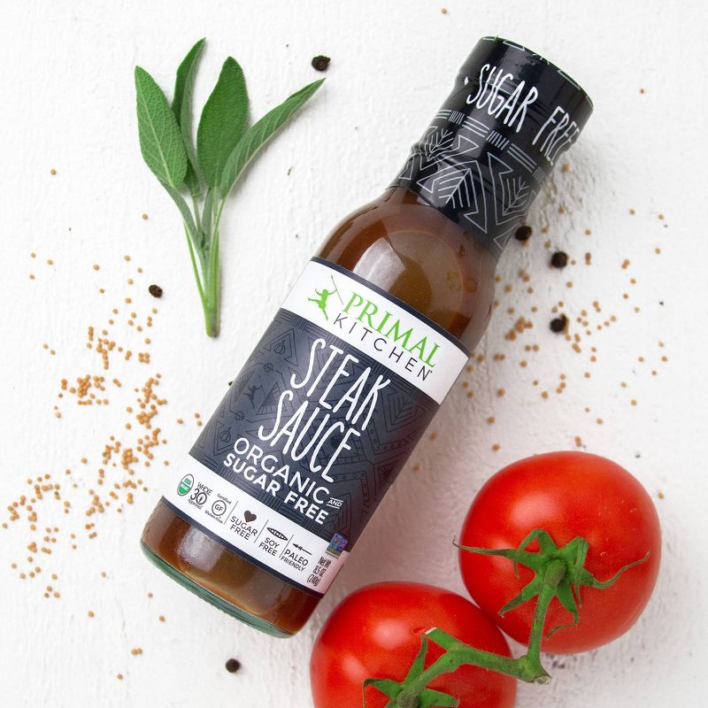 Primal Kitchen Organic and Sugar Free Steak Sauce - 8.5 fl oz