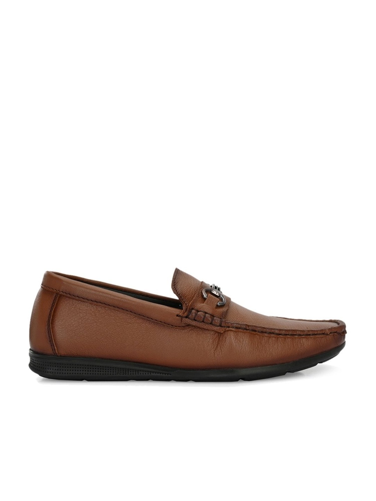 Clog London Men's Tan Casual Loafers