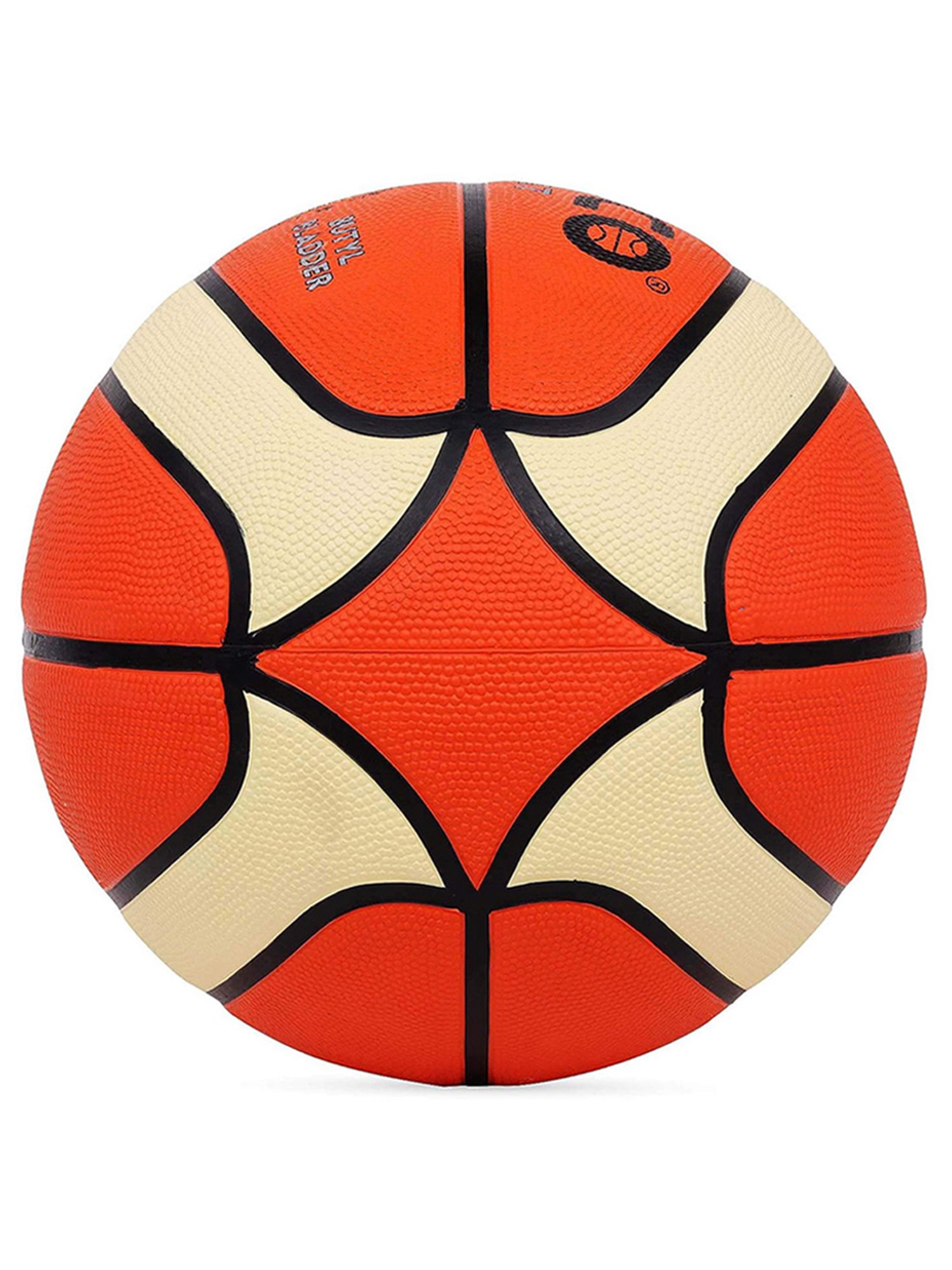 Cosco Rubber Pulse Basketball (Orange) Size - 7