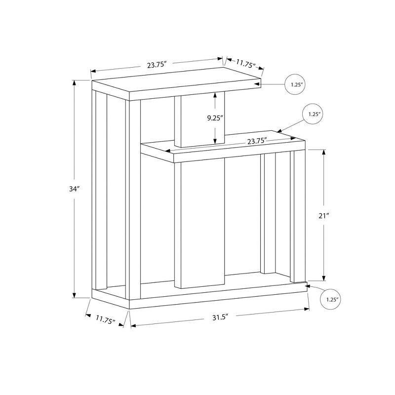 Console Table - White - EveryRoom