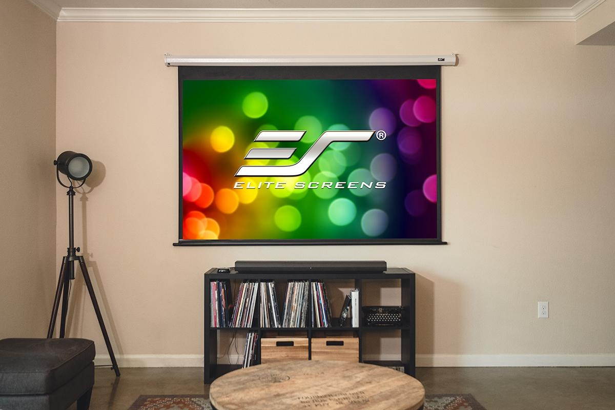 Elite Screens Spectrum ELECTRIC180V Electric Projection Screen - 180" - 4:3 - Wall/Ceiling Mount