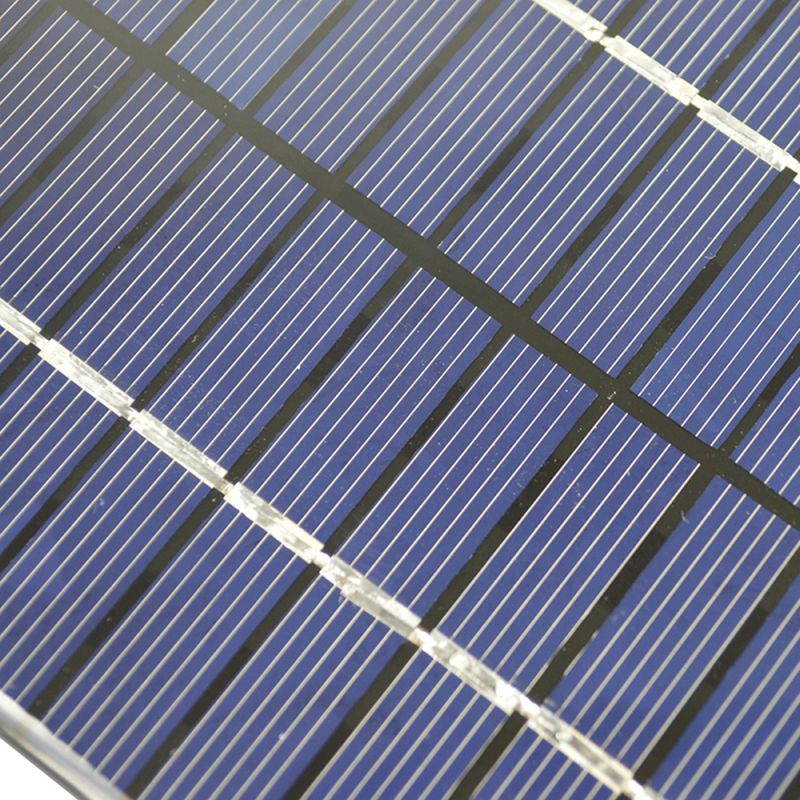136*110*3mm Universal 2W 12V 0.166A Polysilicon Solar Panels Solar Cell For Lamp Light