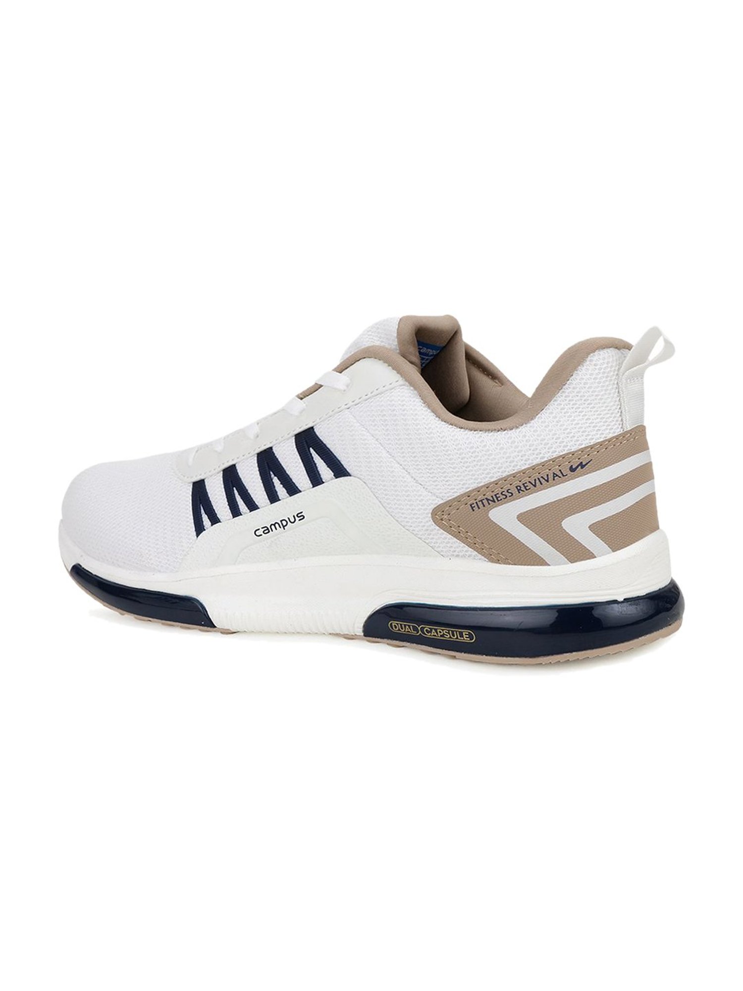 Campus Men's BRAZIL PRO White Running Shoes