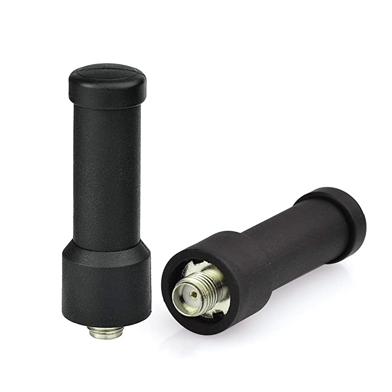 Dual Band VHF UHF 136174MHz 400470MHz Ham Radio Antenna Handheld Two Way Radio Walkie Talkie SMA Female Mini Rubber Antenna 2Pack for Kenwood Wouxun Baofeng BFF8HP UV5R UV82 BF888S GT3