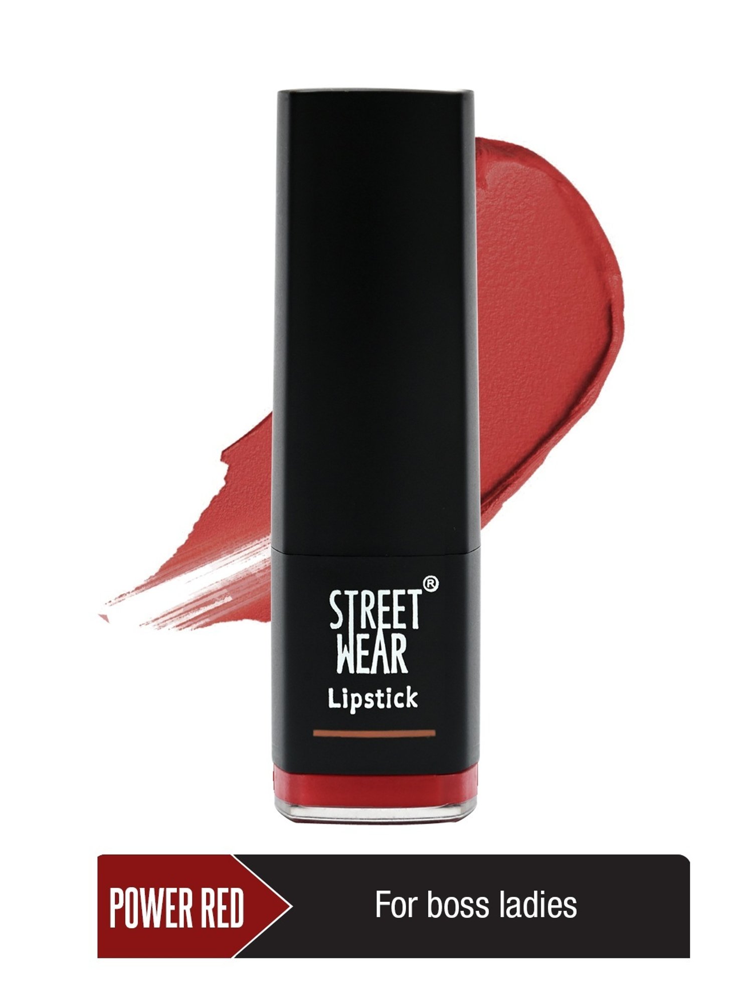 Street Wear Matte Lipstick Power Red - 4.2 gm