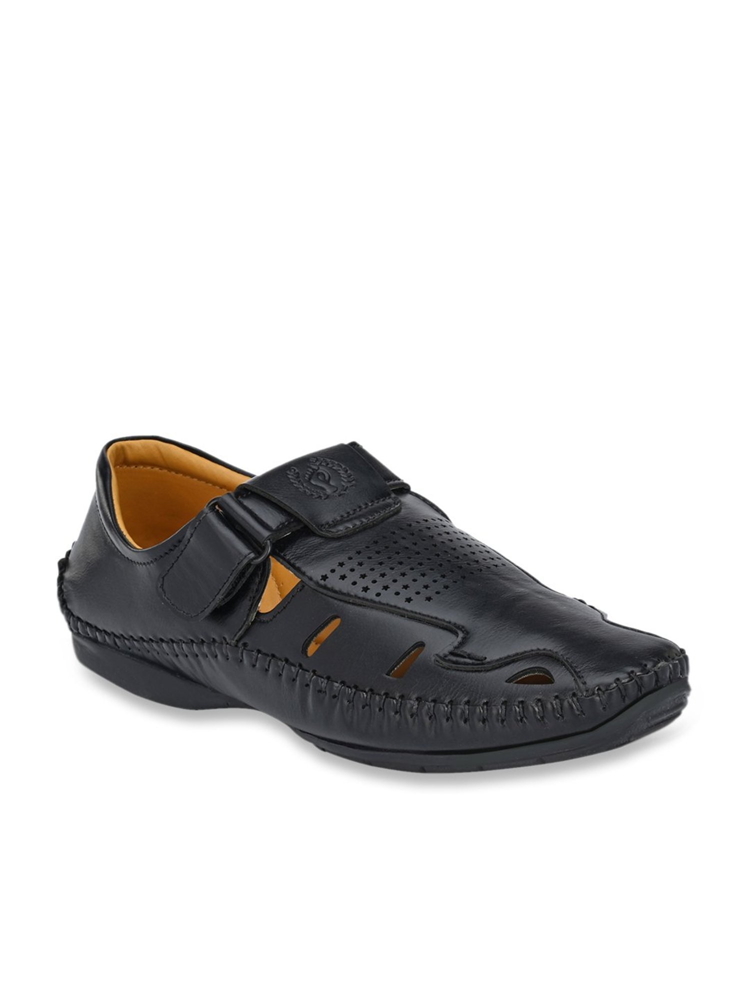 Prolific Men's Black Fishermen Sandals