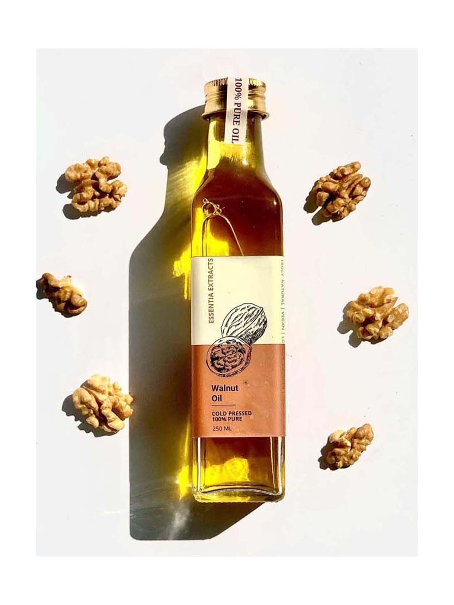 Essentia Extracts Cold-pressed Walnut Oil - 250 ml