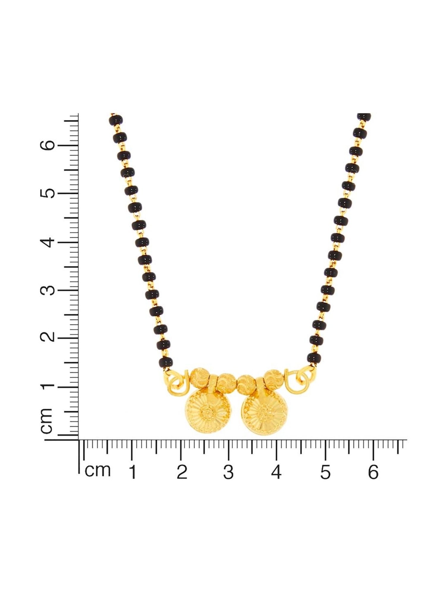 Waman Hari Pethe Jewellers 22k Gold Tanmaniya for Women