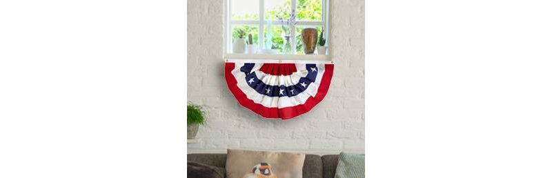 18"x36" Printed Polycotton Fan Flag