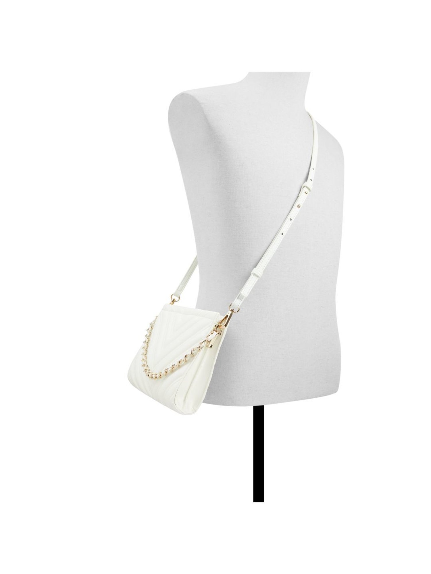 Call It Spring White Quilted Handbag