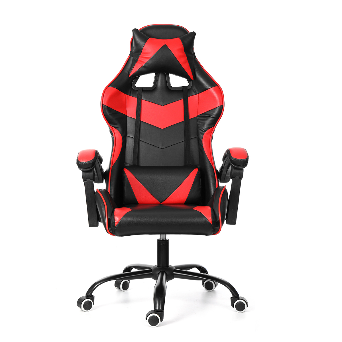 Executive Office Chair Racing Gaming Chair Leather Computer Recliner Swivel Lift