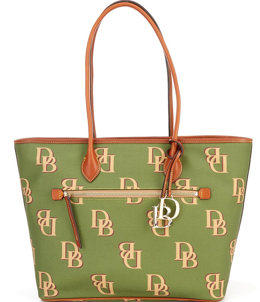 Dooney & Bourke Monogrammed Collection Large Tote Bag