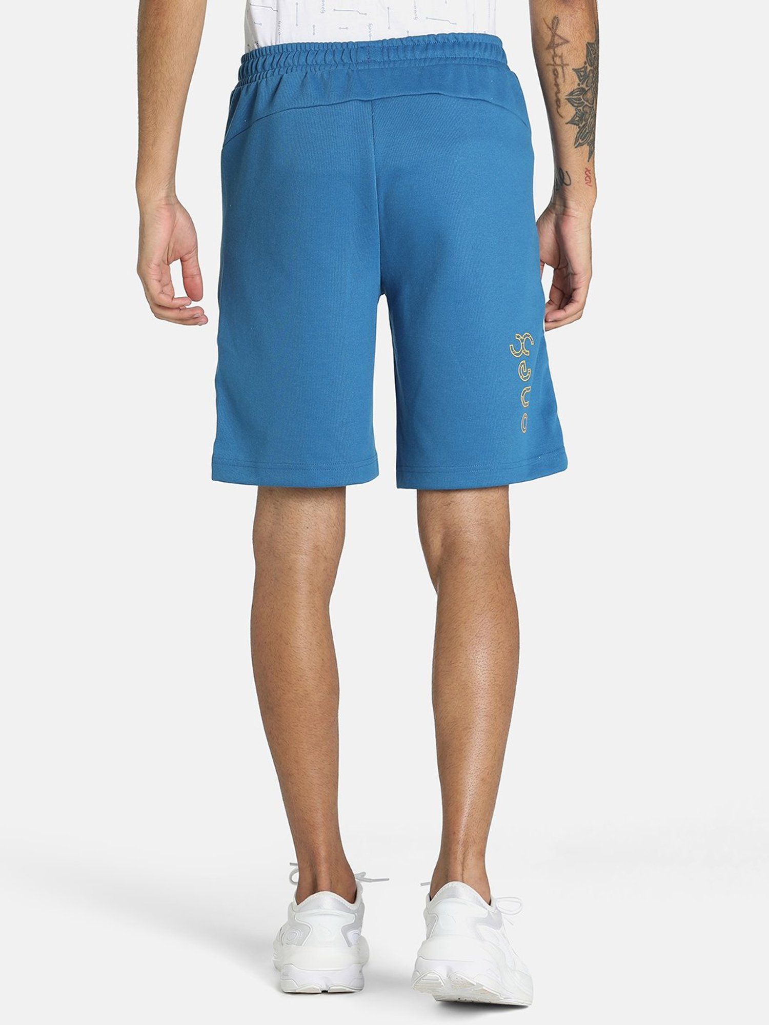 Puma one8 Teal Slim Fit Shorts