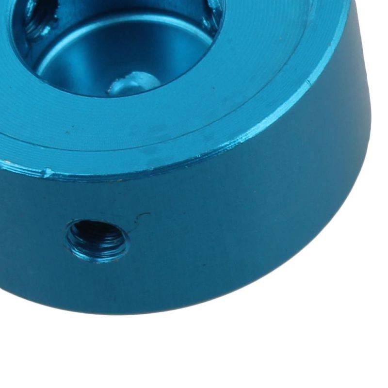 BQLZR Guitar Effects Accessories Stomp Switch Pedal Box Foot Metal Blue