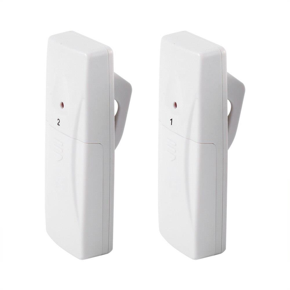 Wireless Digital Audible Alarm Refrigerator Thermometer Wireless Indoor Outdoor Thermometer with 2PCS Sensor