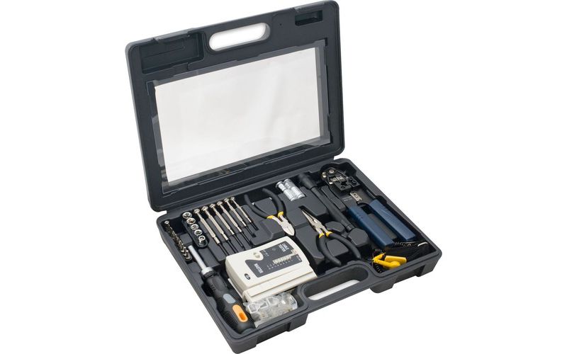 SYBA Multimedia 50 Pieces Computer and Networking Tool Kit