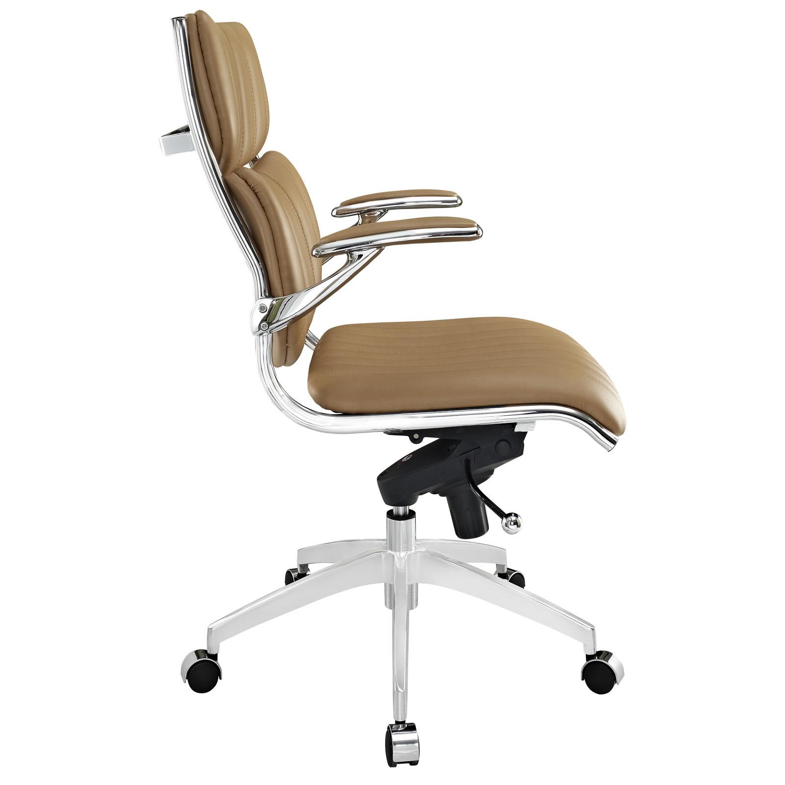 LexMod LexMod Jaunt Highback Office Chair, Tan EEI-1028-TAN
