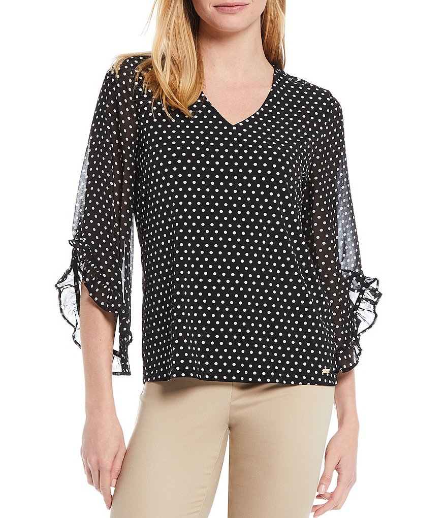 Joules Celina Short Sleeve V-Neck Knit Tee