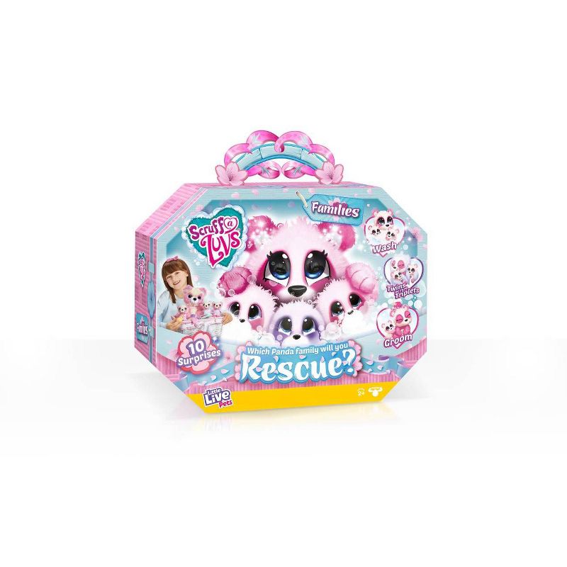 Little Live Pets Scruff-A-Luvs Families - Panda Rescue
