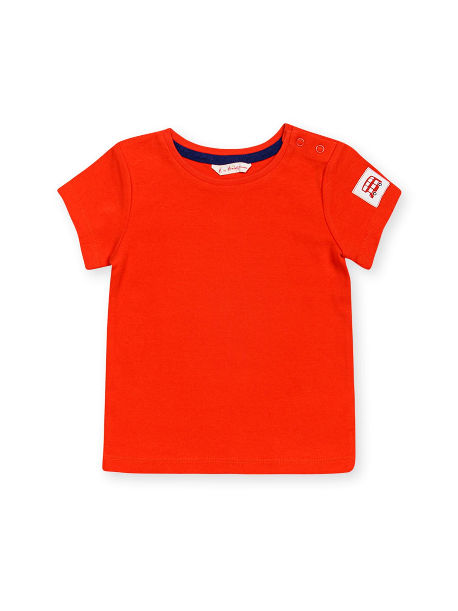 H by Hamleys Kids Red & White Checks T-Shirt with Dungree