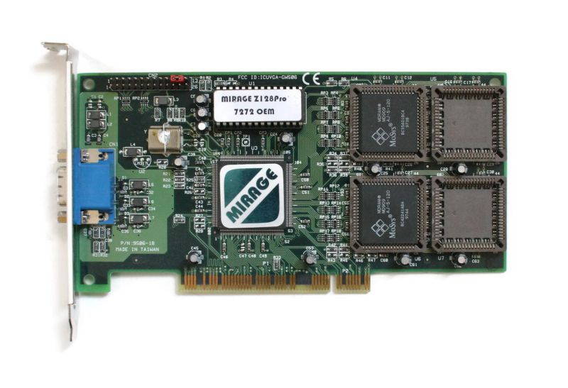 Video Card PCI, Z-128 PRO 7272OEM, P/N 9506-18, (b.13)