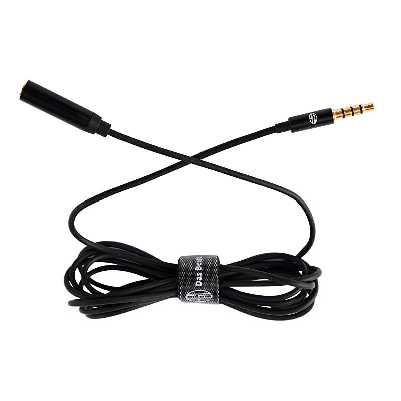Extension Cable for TRRS Lavalier Lav Mini Mic Microphone 35mm Male to Female 656 Ft 787 inch 2 Meter for Apple iPhone Android Smartphones Cellphones Headphones Headset 35 PS4 Xbox