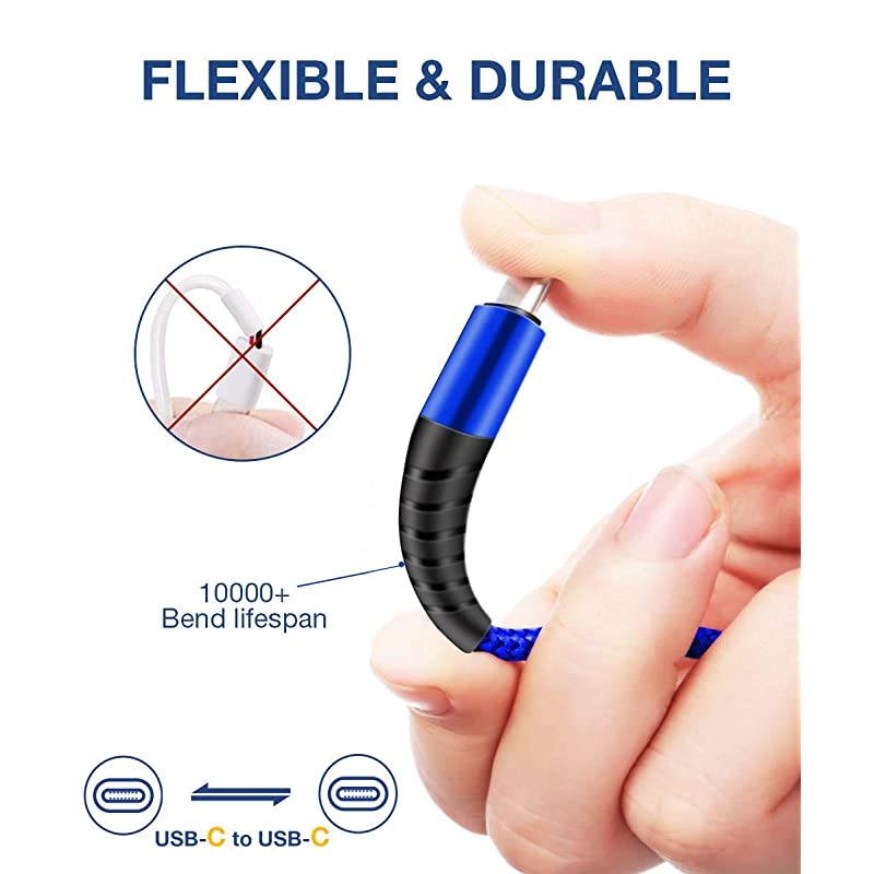 C to C Charger Cable Cord for Samsung Galaxy Note 10 10+ 5GS20 Ultra S20 Plus S10+ Note10 Lite20Note20 A71 A90 A70 A80 A51 A81 A91Moto Motorola G7 Power60W PD Fast Charge Charging Wire 66FT