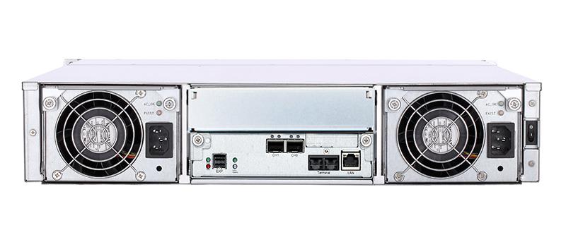 RAID Machine S7224RE 2.5" 24-bay 10GbE iSCSI SAN Rackmount Single Controller