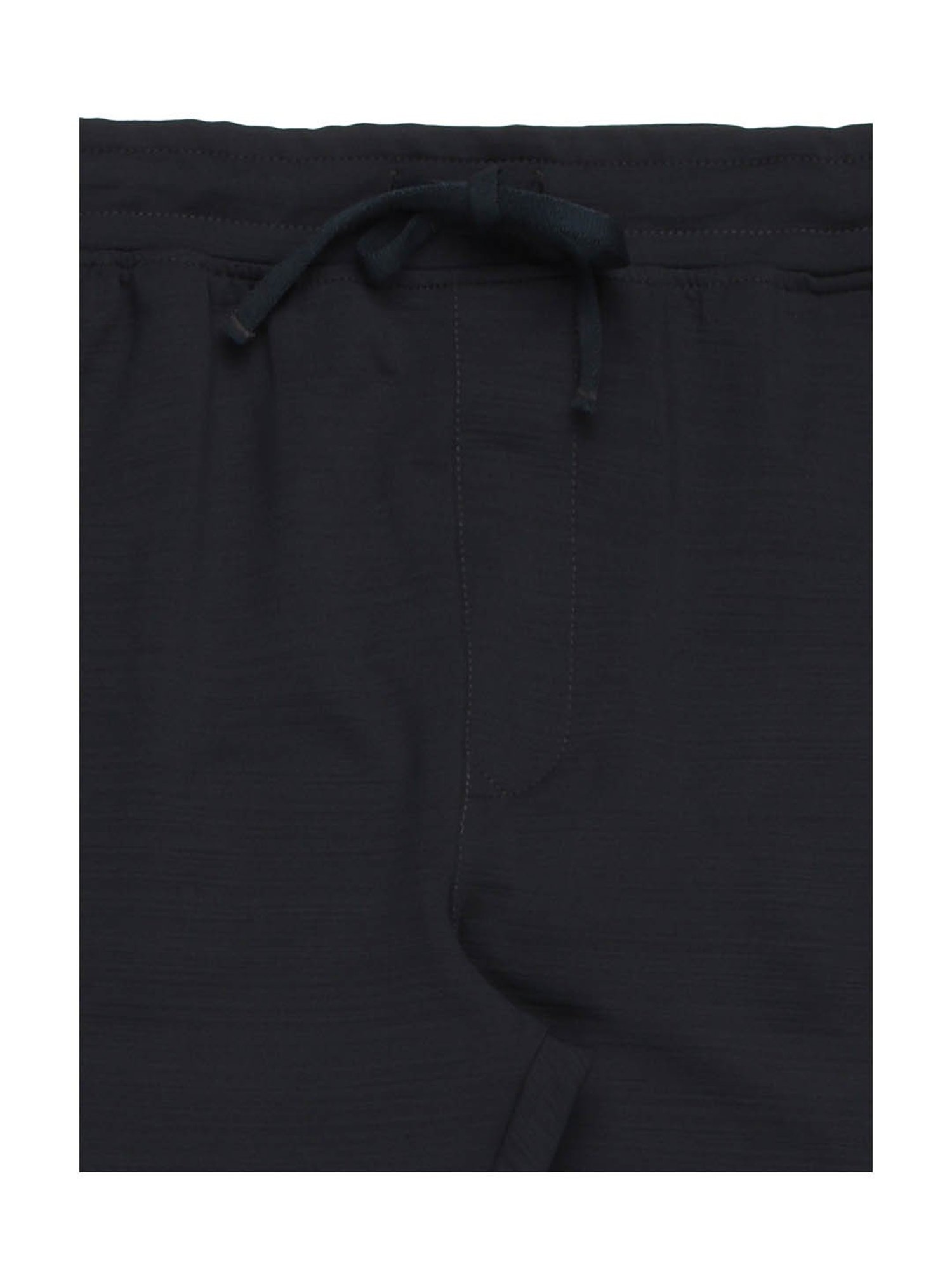 Bodycare Boys Black Solid Trousers