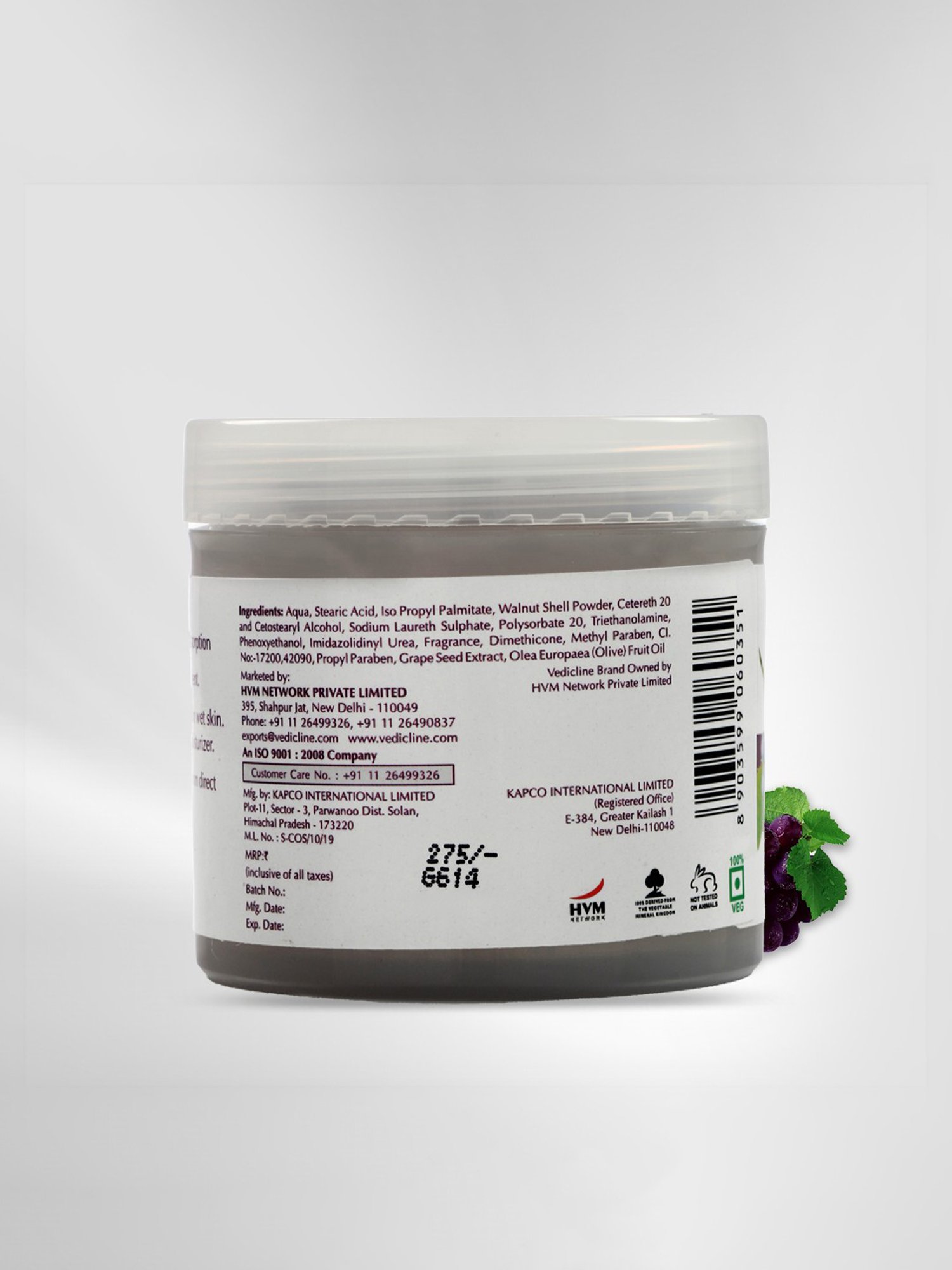 VEDIC LINE Bio Rhythm Scrub - 100 ml