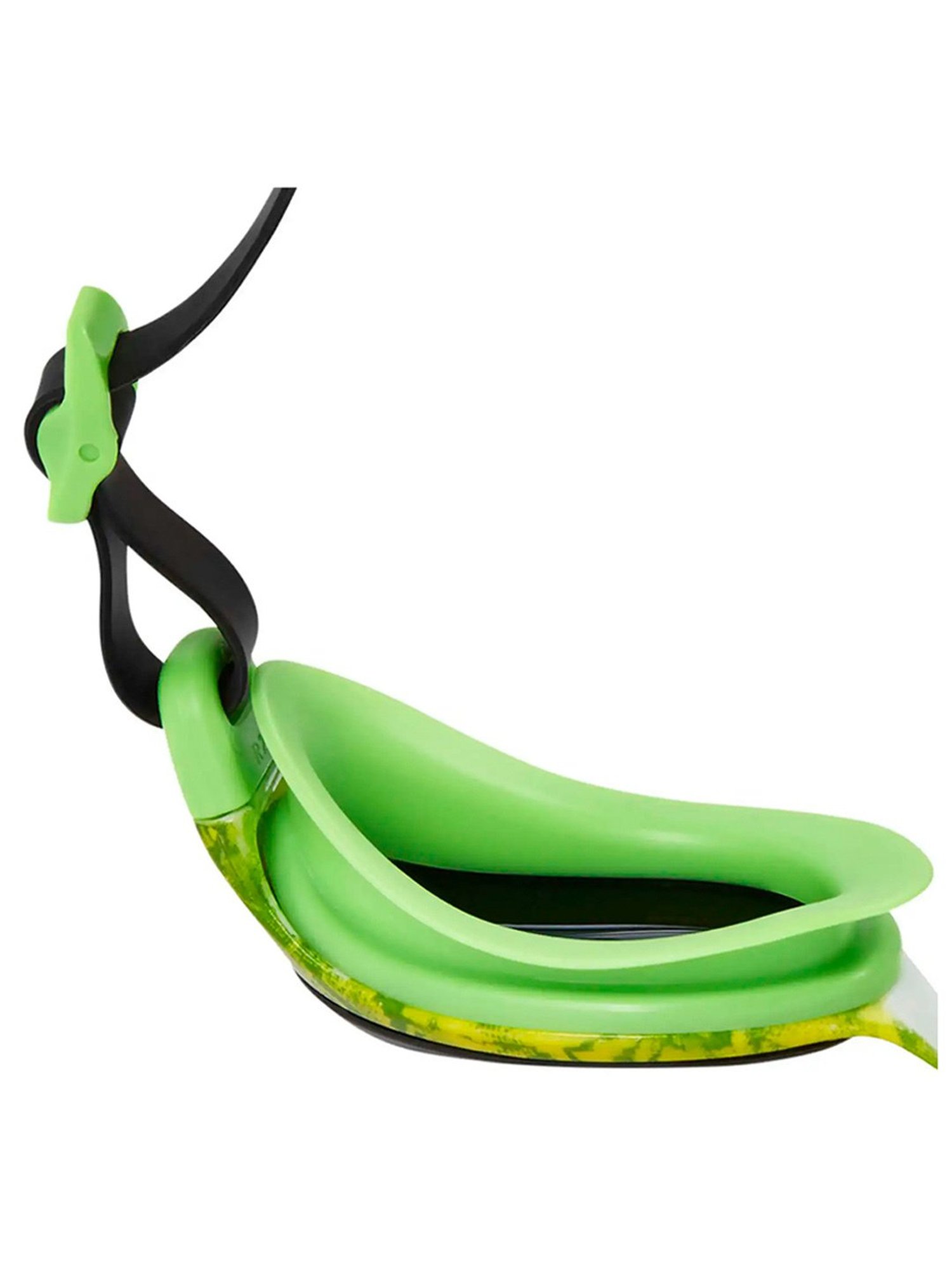 Speedo Unisex Junior Holowonder Smoke-Lens Goggles (Green & Black)