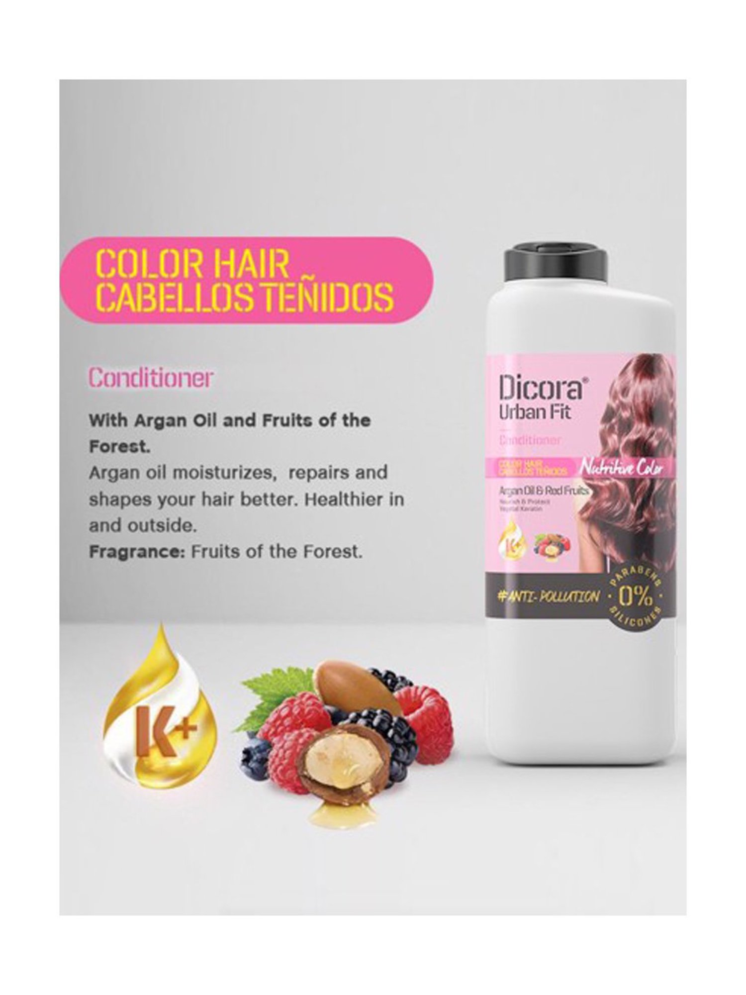 Dicora Urban Fit Conditioner for Coloured Hair - 400 ml