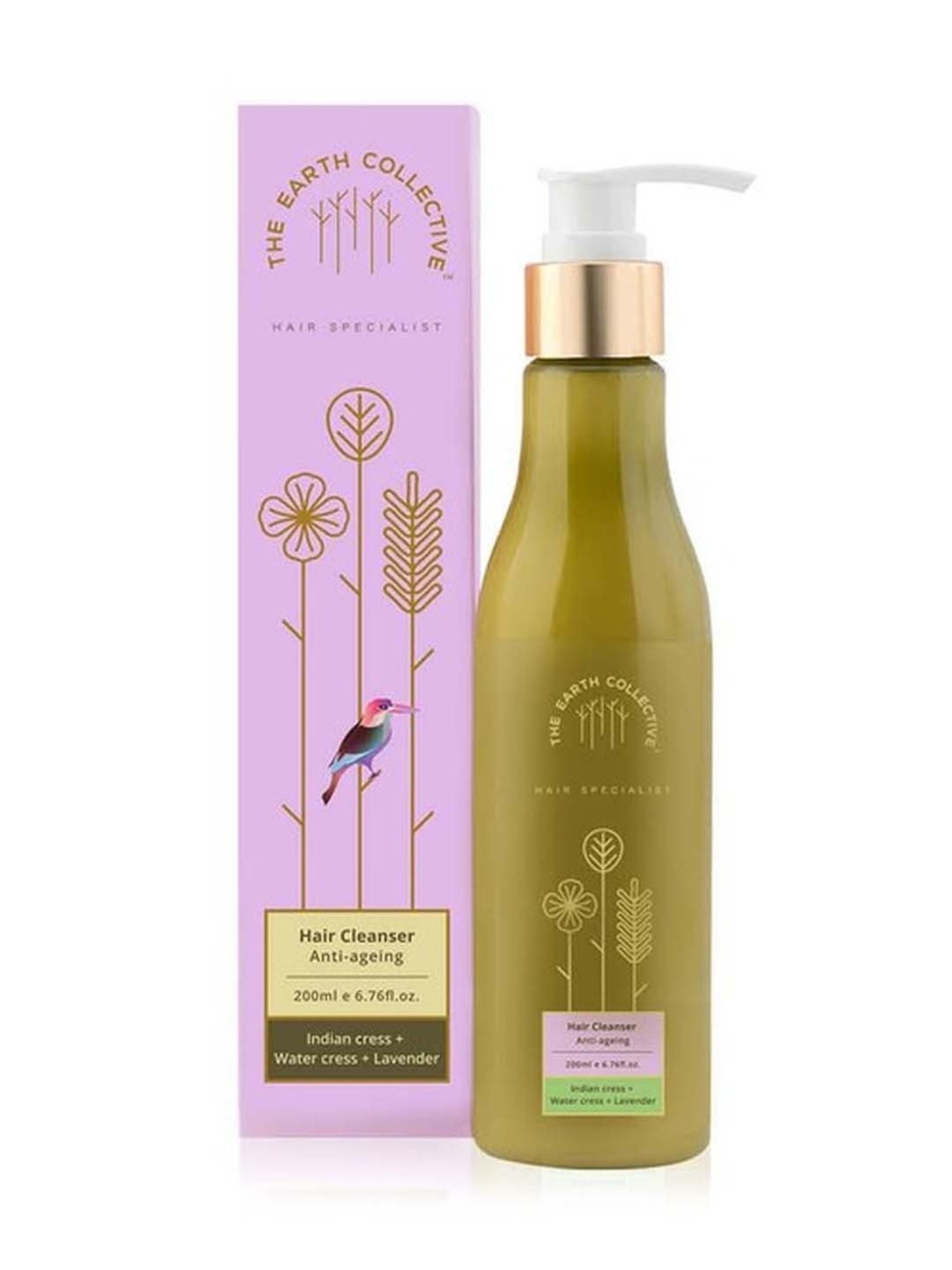 The Earth Collective Anti Ageing Hair Cleanser - 200 ml