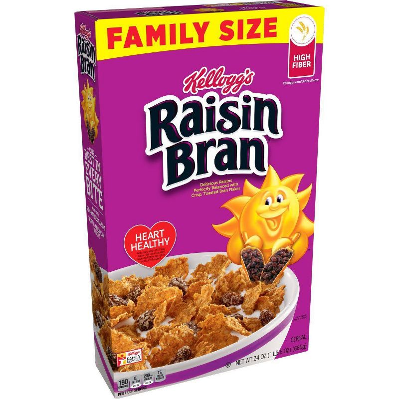 Raisin Bran Breakfast Cereal - 24oz - Kellogg's