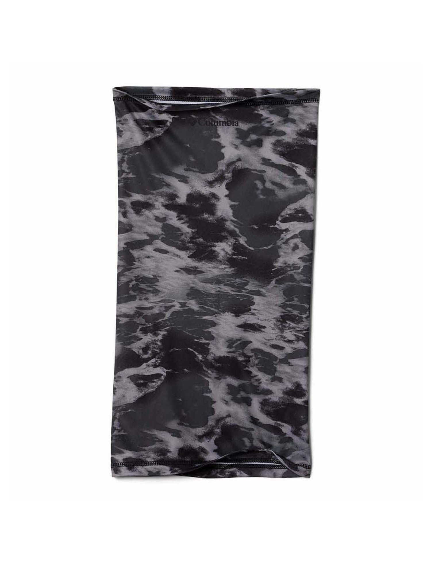 Columbia Summerdry Black Natureal Waves Neck Gaiter - Large/Extra Large