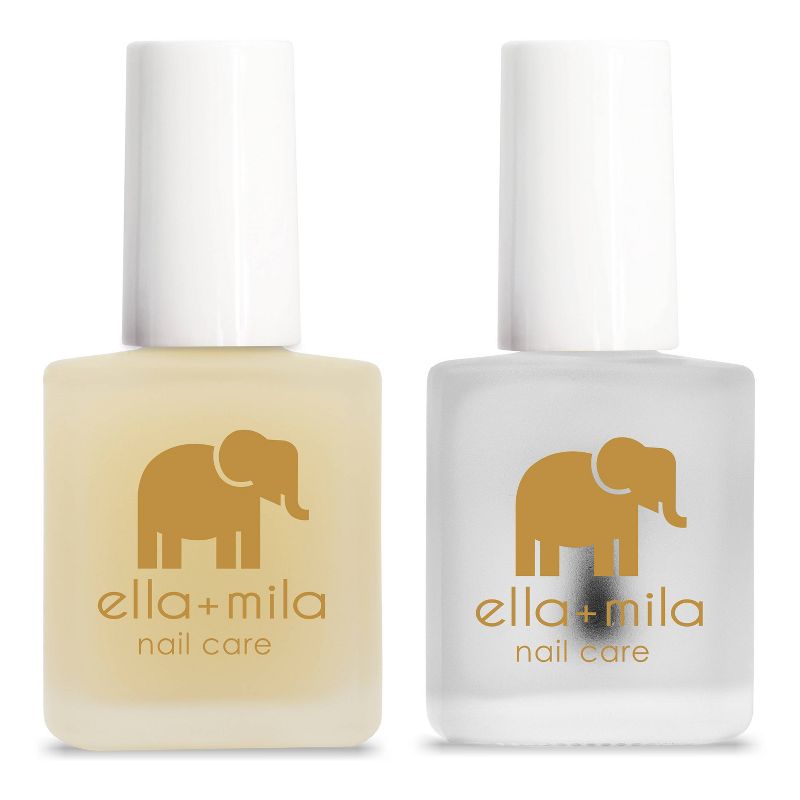 ella+mila Nail Care Treatment - In a Rush + All About That Base - 2pk