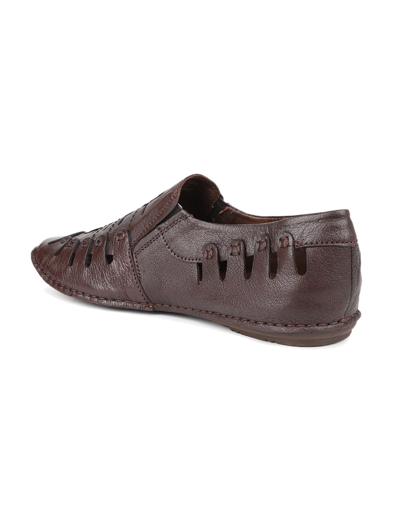 Privo by Inc.5 Men's Brown Fisherman Sandals