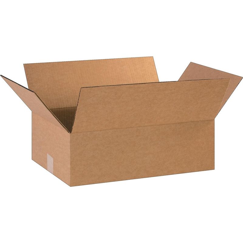 COASTWIDE 18 x 12 x 6 Shipping Boxes, 32 ECT, Brown 181206