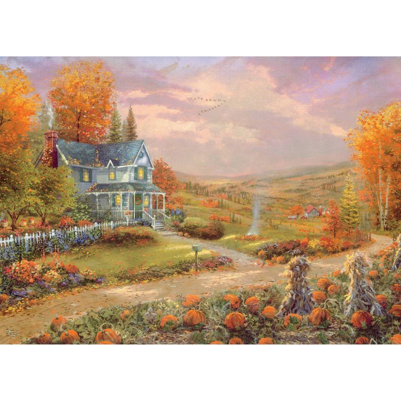 Ceaco Thomas Kinkade: Autumn at Apple Hill Jigsaw Puzzle - 1000pc