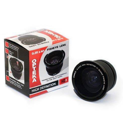 Opteka .35x HD2 Super Wide Angle Panoramic Macro Fisheye Lens for Fuji FinePix S7000 S602 6900