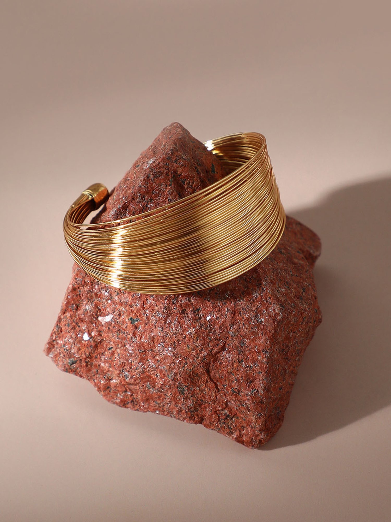 SOHI Gold Plated Party Designer Bracelet For Women