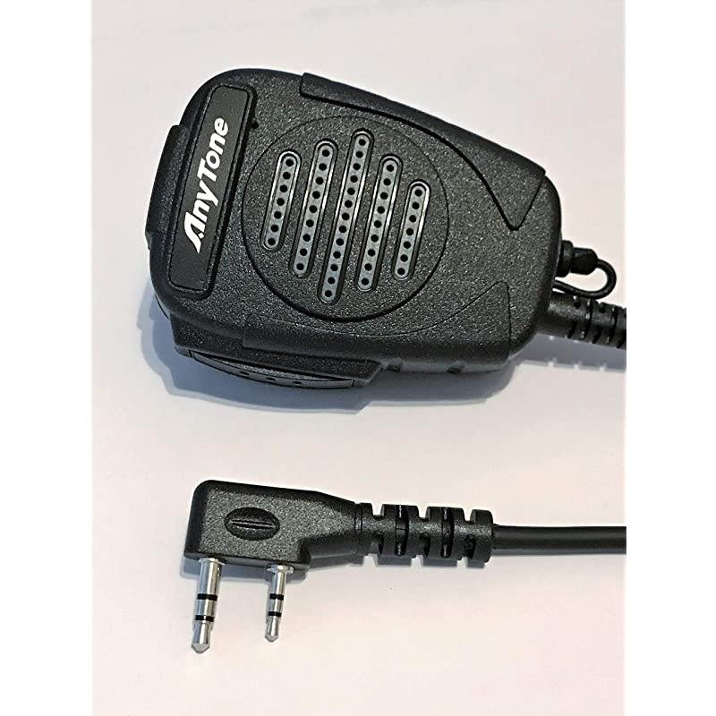 Speaker MIC for AT-D878/868 Series DMR/Analog Radio, Also for Kenwood K Type Connector Walkie Talkie Radio.