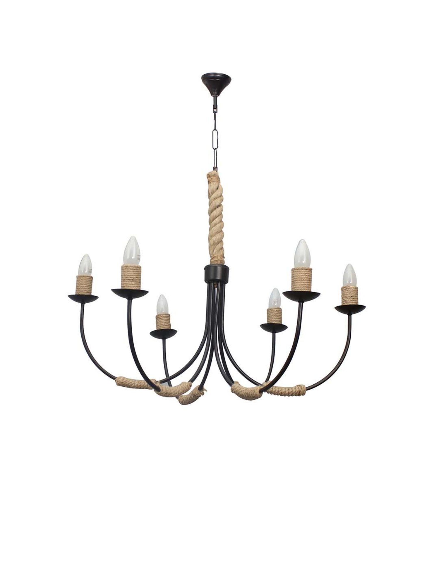 Fos Lighting Antique Brass Finish Allure 5 Light Chandelier - Set of 1