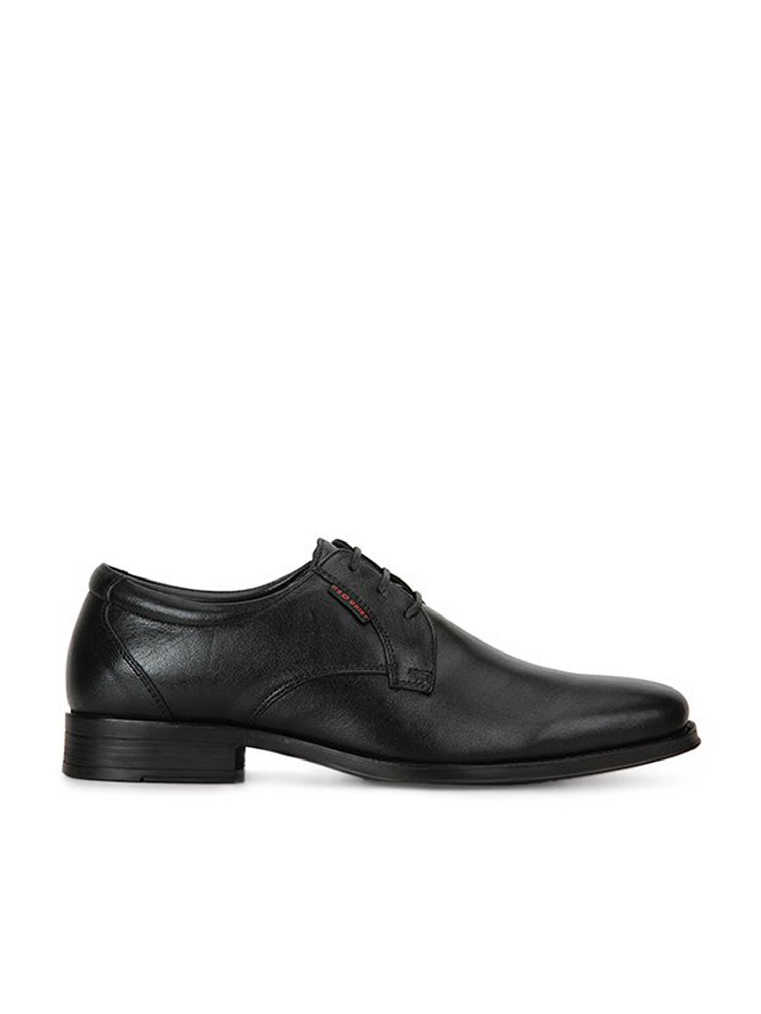 Red Chief Men's Black Derby Shoes