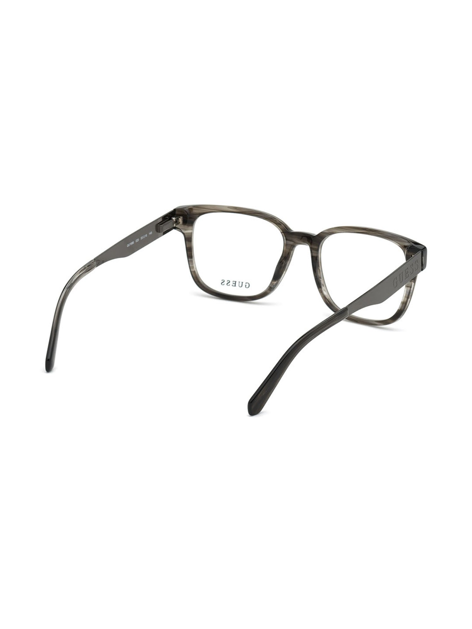 Guess Grey Square Eye Frames for Men