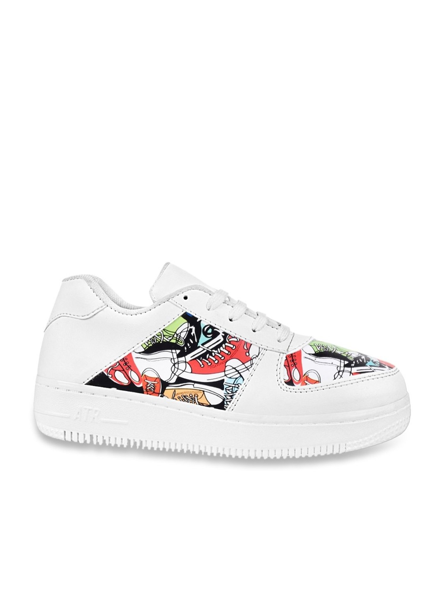 Shoetopia Women's White Sneakers