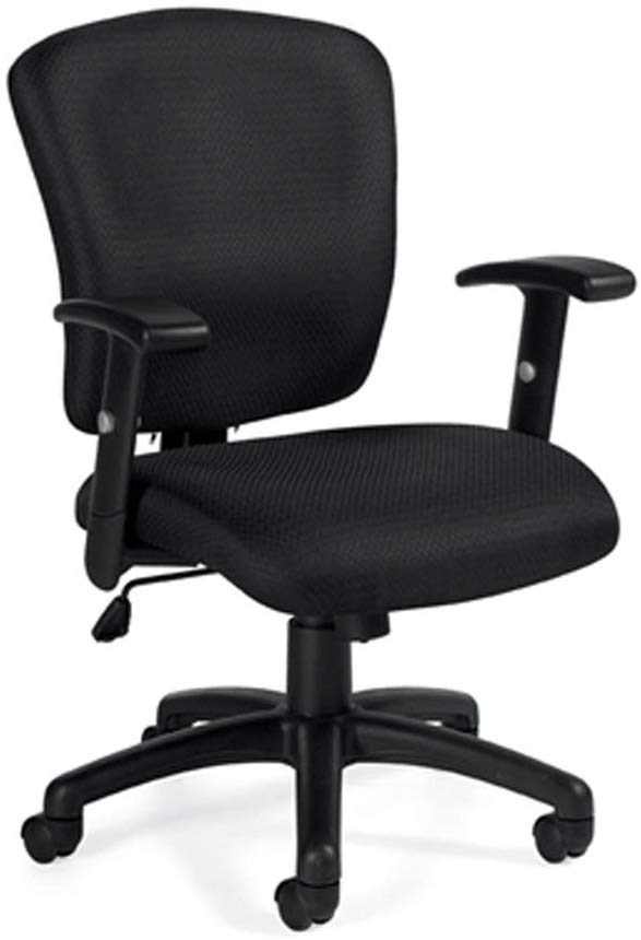 Ergonomic Comfortable Work Chair with Armrests (G11850B) Task Chair for Office, Home, Computer Desk, Workstation, Conference Room Ergonomic with Lumbar Support